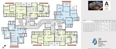 Project Image of 606.0 - 663.0 Sq.ft 2 BHK Apartment for buy in Bhandari 32 Pinewood Drive Phase 1