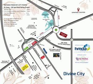 Project Image of 1799.73 - 3509.47 Sq.ft Residential Plot Plot for buy in Divya Devine City Phase 3