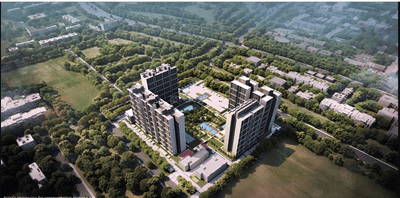 Project Image of 612.25 - 1276.28 Sq.ft 2 BHK Apartment for buy in Godrej Woods Phase II