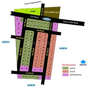 Project Image of 1200.0 - 1500.0 Sq.ft Residential Plot Plot for buy in Galaxy Rajalakshmi Garden