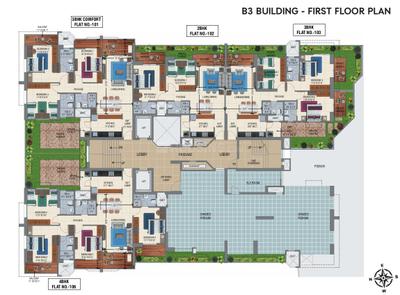 Project Image of 698.25 - 1261.96 Sq.ft 2 BHK Apartment for buy in Naiknavare Avonvista Project 4