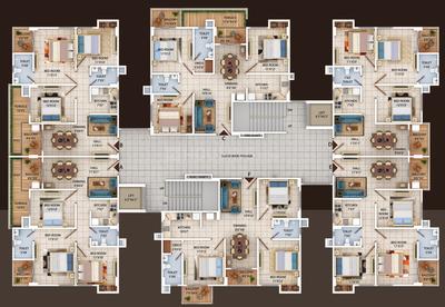Project Image of 928.0 - 1946.0 Sq.ft 2 BHK Apartment for buy in Uttarayan Shreejoni II