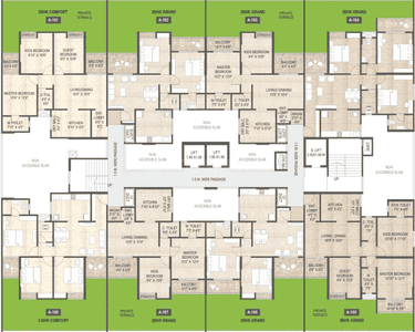 Project Image of 753.0 - 1153.0 Sq.ft 2 BHK Apartment for buy in Mangalam Midas City
