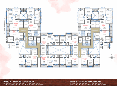 Project Image of 710.96 - 929.57 Sq.ft 2 BHK Apartment for buy in Govind Shree Ganesh Gracia