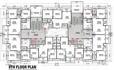 Project Image of 554.13 - 628.18 Sq.ft 2 BHK Apartment for buy in Agastya Shyam Shivalik