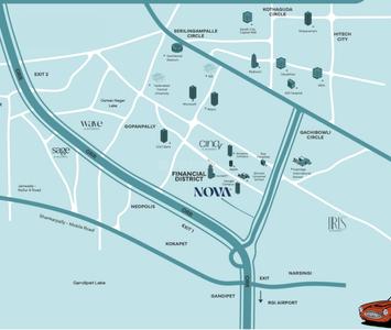 Project Image of 2038.0 - 2605.0 Sq.ft 3 BHK Apartment for buy in Raghava Nova