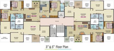 Project Image of 510.0 - 1518.0 Sq.ft 2 BHK Apartment for buy in Swaraaj Paradise Phase I