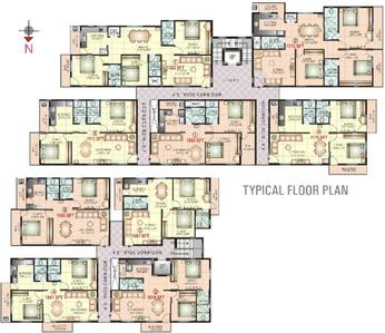 Project Image of 809.0 - 2184.0 Sq.ft 2 BHK Apartment for buy in Vaishnavi Constructions Prakash Emerald