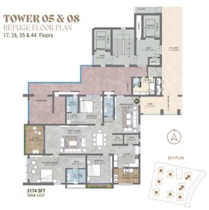 Project Image of 3174.0 - 4617.0 Sq.ft 3 BHK Apartment for buy in Nishada