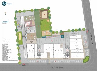 Project Image of 0.0 - 1845.15 Sq.ft 3 BHK Apartment for buy in MBA Om Elegance
