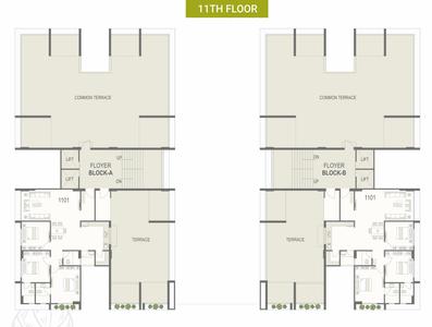 Project Image of 828.0 - 1035.0 Sq.ft 3 BHK Apartment for buy in Radhe Homes Tulsi Parkview