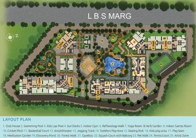 Project Image of 719.0 - 1460.0 Sq.ft 2 BHK Apartment for buy in HDIL Whispering Towers