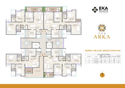 Project Image of 1173.0 - 1431.0 Sq.ft 3 BHK Apartment for buy in The Arka