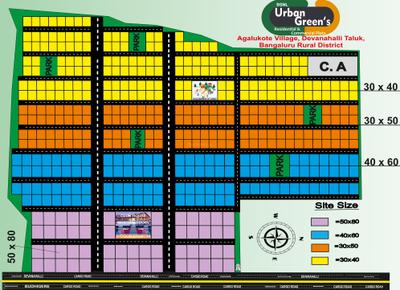 Project Image of 1200.0 - 2400.0 Sq.ft Residential Plot Plot for buy in BSNL Urban Greens