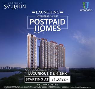 Project Image of 1509.0 - 2309.0 Sq.ft 3 BHK Apartment for buy in Urbanrise Sky Habitat