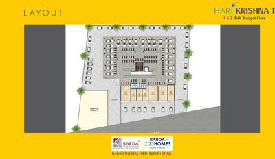 Project Image of 435.0 - 663.0 Sq.ft 1 BHK Apartment for buy in Karda Hari Krishna Phase IV