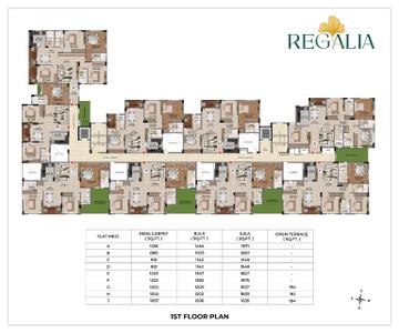 Project Image of 1387.0 - 1971.0 Sq.ft 3 BHK Apartment for buy in Regalia