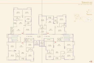 Project Image of 1252.21 - 2235.47 Sq.ft 3 BHK Apartment for buy in Shree Miraya