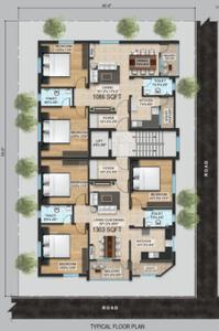 Project Image of 1086.0 - 1303.0 Sq.ft 2 BHK Apartment for buy in K S Mahalakshmi Enclave