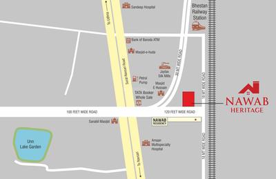 Project Image of 377.92 - 654.66 Sq.ft 1 BHK Apartment for buy in Nawab Heritage