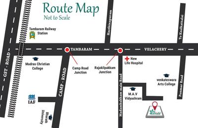 Indira Emerald Location Plan 1
