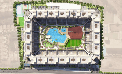 Project Image of 737.33 - 1071.01 Sq.ft 2 BHK Apartment for buy in Kumar Palmspring Towers A9 A10 And A11
