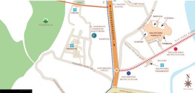 Project Image of 662 Sq.ft 2 BHK Apartment / Flat for sale in Thane West for Rs. 10500000