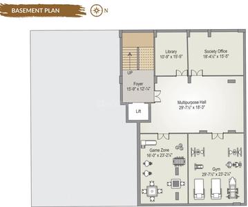 Project Image of 0.0 - 1745.0 Sq.ft 4 BHK Apartment for buy in Aakar Shree Kunj Residency