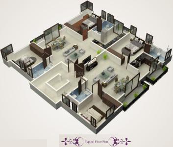 Project Image of 1095.0 - 1270.0 Sq.ft 2 BHK Apartment for buy in Blue Harmony