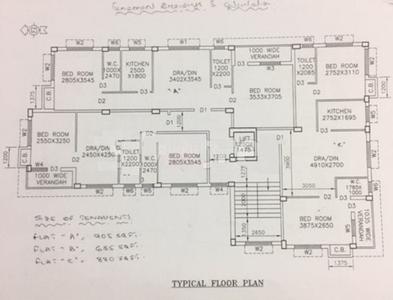 Project Image of 569.0 - 980.0 Sq.ft 1 BHK Apartment for buy in Skyare Enclave