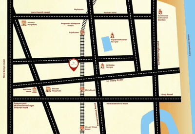 Project Image of 1499 Sq.ft 3 BHK Apartment / Flat for sale in Abiramapuram for Rs. 31800000