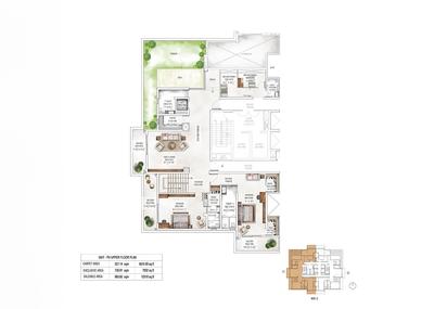 Project Image of 471.35 - 586.74 Sq.ft 1 BHK Apartment for buy in Krisumi Waterfall Suites II