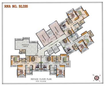 Project Image of 850 Sq.ft 2 BHK Apartment / Flat for sale in Bhayandar East for Rs. 12000000