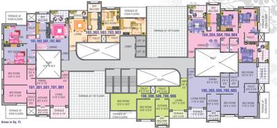 Project Image of 1005.0 - 1422.0 Sq.ft 2 BHK Apartment for buy in Dajikaka AnantVaibhav