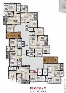 Project Image of 667.0 - 1236.0 Sq.ft 1 BHK Apartment for buy in Mandavi Downtown