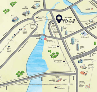 Project Image of 1039 Sq.ft 2 BHK Apartment / Flat for sale in Dighe for Rs. 14000000