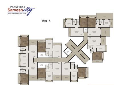 Panvelkar Sarvesh Dream City Cluster Plan 1