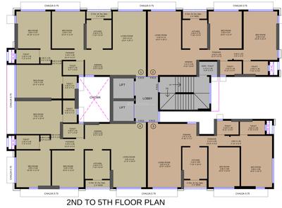 Project Image of 719.0 - 1144.0 Sq.ft 2 BHK Apartment for buy in Amal Juhu Sheetal Co Operative Housing Society