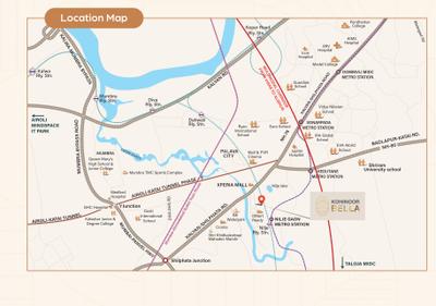 Project Image of 361.0 - 511.25 Sq.ft 1 BHK Apartment for buy in Kohinoor Bella
