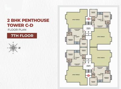 Project Image of 619.46 - 831.62 Sq.ft 2 BHK Apartment for buy in Unity Malbar Gold