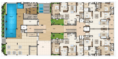 Project Image of 1688.0 - 2566.0 Sq.ft 3 BHK Apartment for buy in Sankalp Luxuria