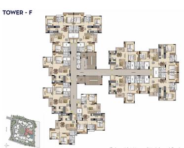 Project Image of 1010 Sq.ft 2 BHK Apartment / Flat for sale in Electronic City for Rs. 9600000