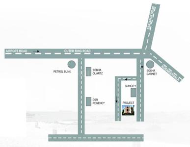 Project Image of 1087.0 - 1565.0 Sq.ft 2 BHK Apartment for buy in DSR Topaz
