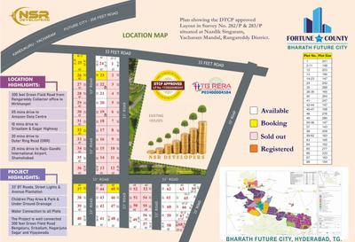 Project Image of 1080.0 - 2403.0 Sq.ft Residential Plot Plot for buy in NSR Fortune County