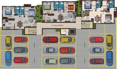 Project Image of 529.0 - 827.0 Sq.ft 1 BHK Apartment for buy in Vijay Raja August
