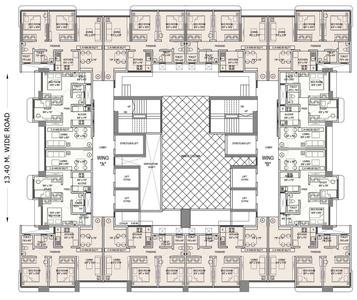 Project Image of 444.98 - 544.98 Sq.ft 2 BHK Apartment for buy in Triumph Omkareshwar