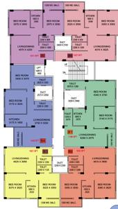 Project Image of 800 Sq.ft 2 BHK Apartment / Flat for sale in Rajarhat for Rs. 4100000