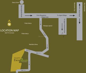 Project Image of 1200.0 - 3000.0 Sq.ft Residential Plot Plot for buy in Anugraha Evergreen Villa Plots