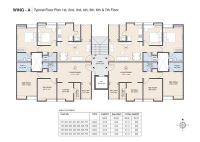 Project Image of 0.0 - 658.0 Sq.ft 2 BHK Apartment for buy in Shubhmatoshri Shubh Elara