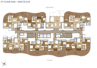 Project Image of 1097.0 - 4131.0 Sq.ft 2 BHK Apartment for buy in Northern Lights By Puravankara KVN